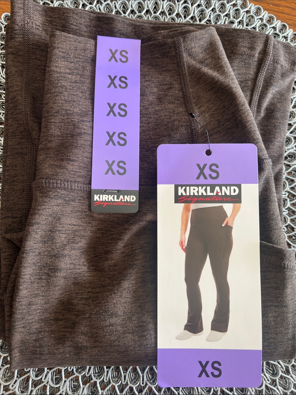 Kirkland Signature Women’s Brown Stretch Bottoms - XS
